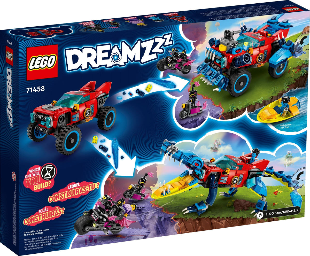 LEGO Dreamzzz 71458 Krokodilauto
