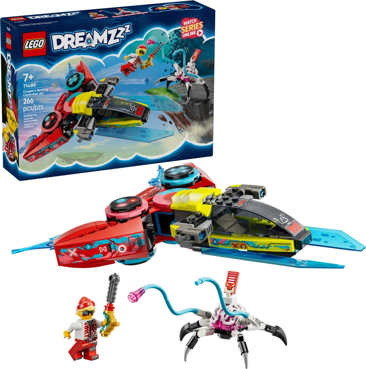LEGO Dreamzzz 71489 Coopers fliegender Videospiel-Controller