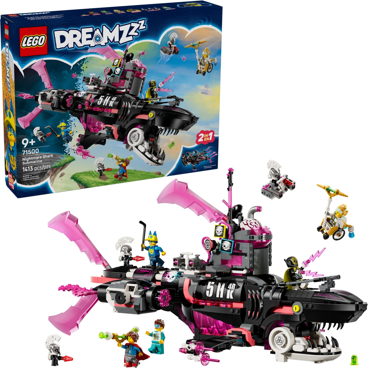 LEGO Dreamzzz 71500 Albtraumhai-U-Boot