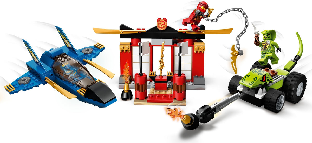 LEGO Ninjago 71703 Kräftemessen mit dem Donner-Jet