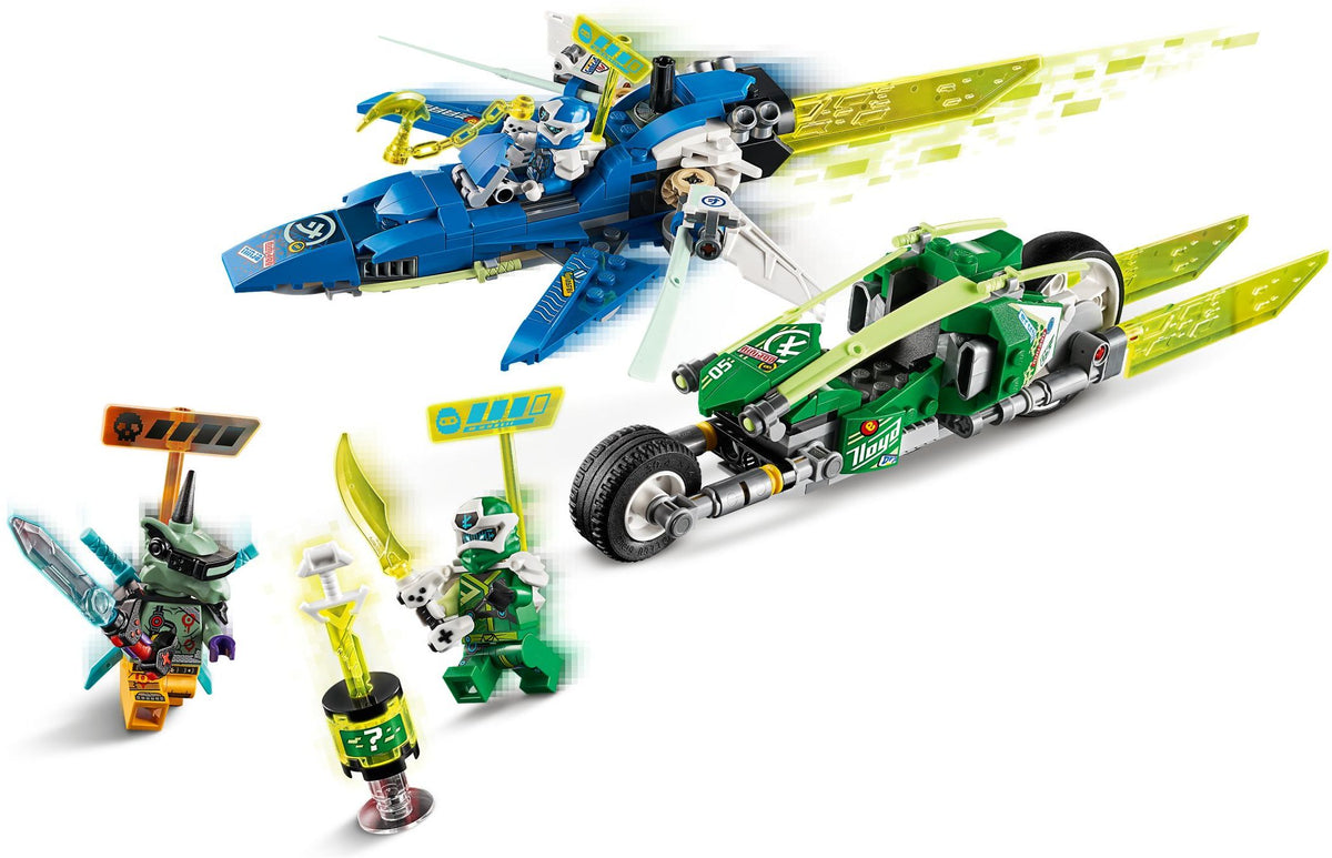 LEGO Ninjago 71709 Jay und Lloyds Power-Flitzer