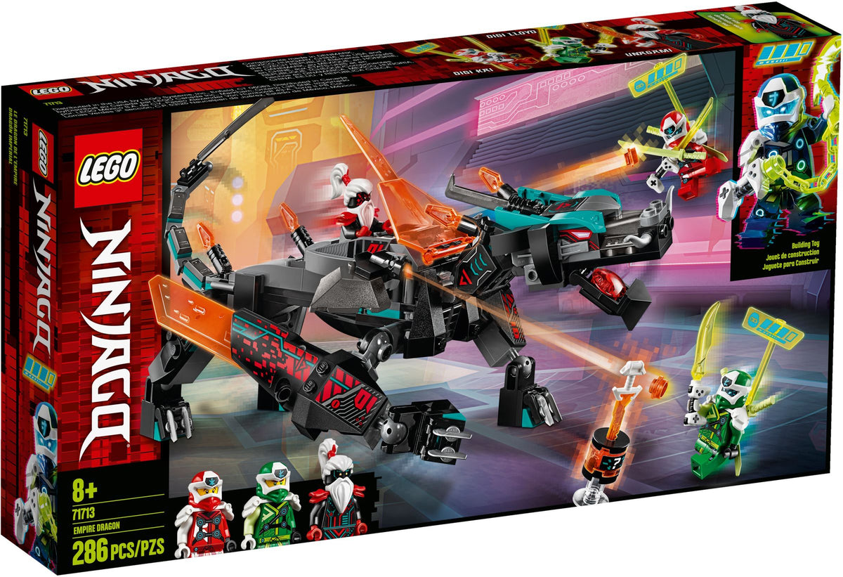 LEGO Ninjago 71713 Schwarzer Tempeldrache
