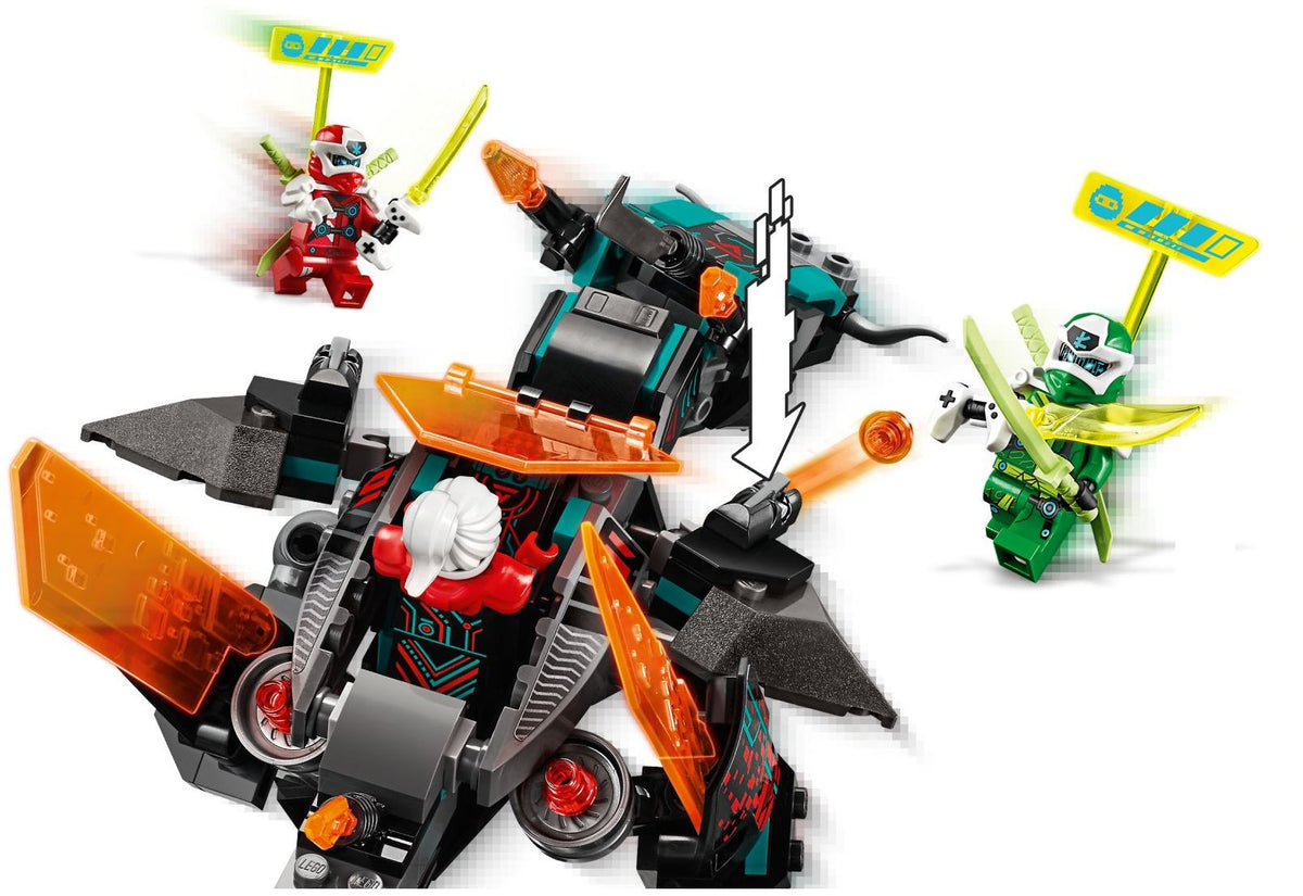 LEGO Ninjago 71713 Schwarzer Tempeldrache