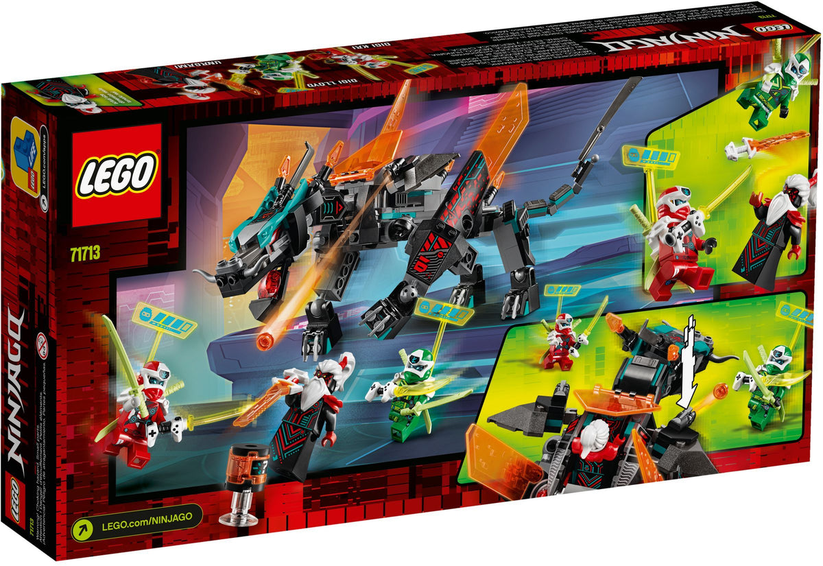 LEGO Ninjago 71713 Schwarzer Tempeldrache