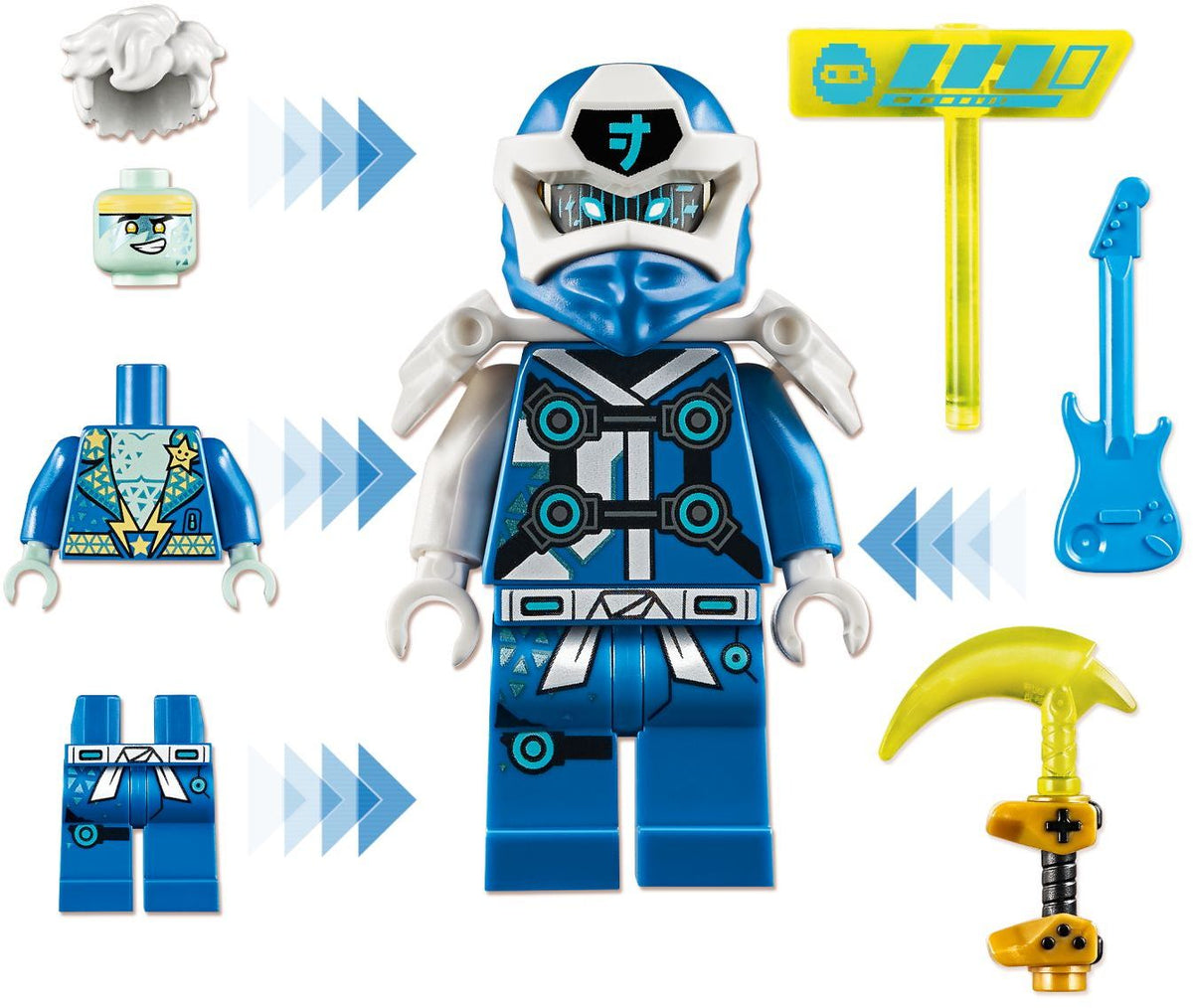 LEGO Ninjago 71715 Avatar Jay - Arcade Kapsel