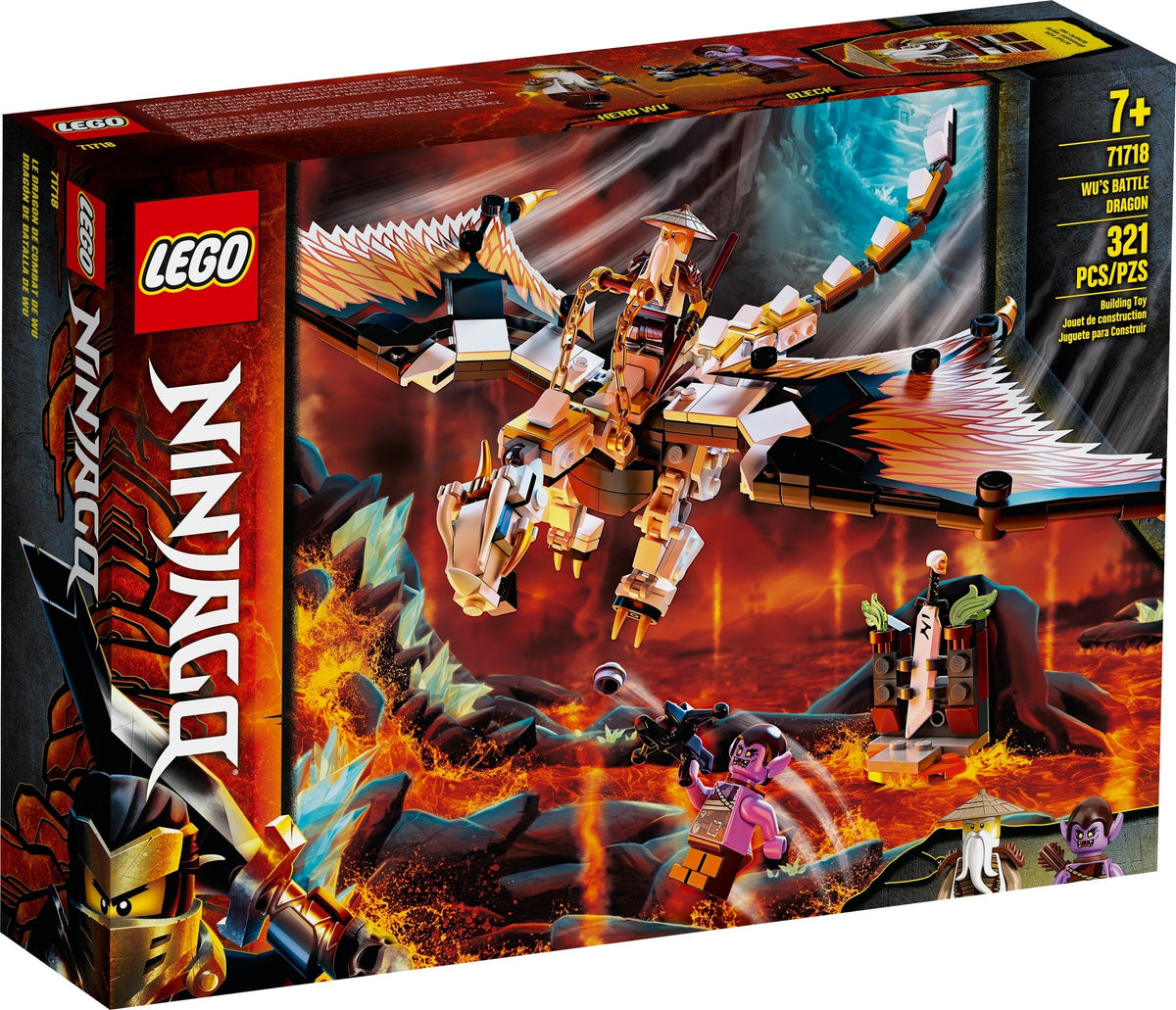 LEGO Ninjago 71718 Wus gefährlicher Drache