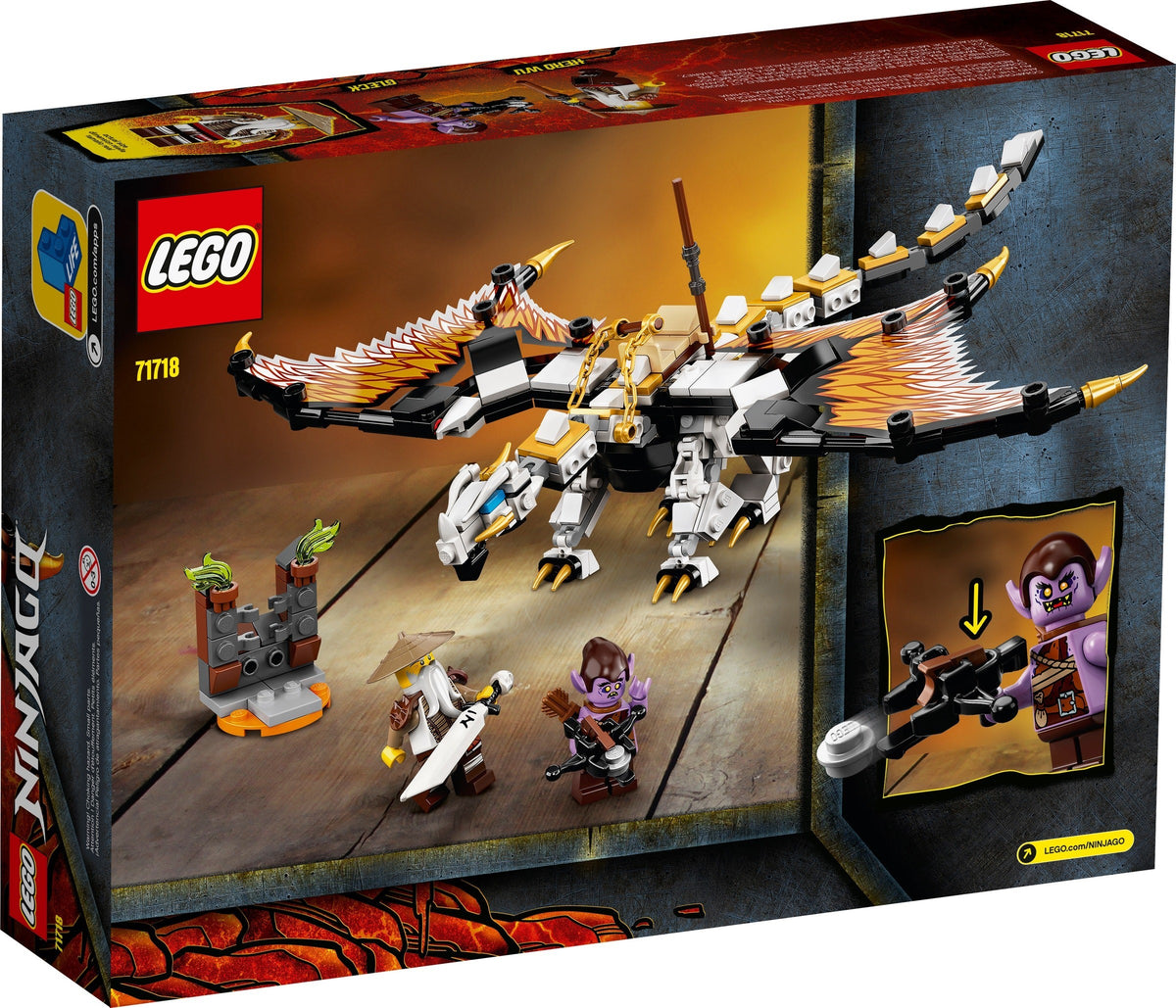 LEGO Ninjago 71718 Wus gefährlicher Drache