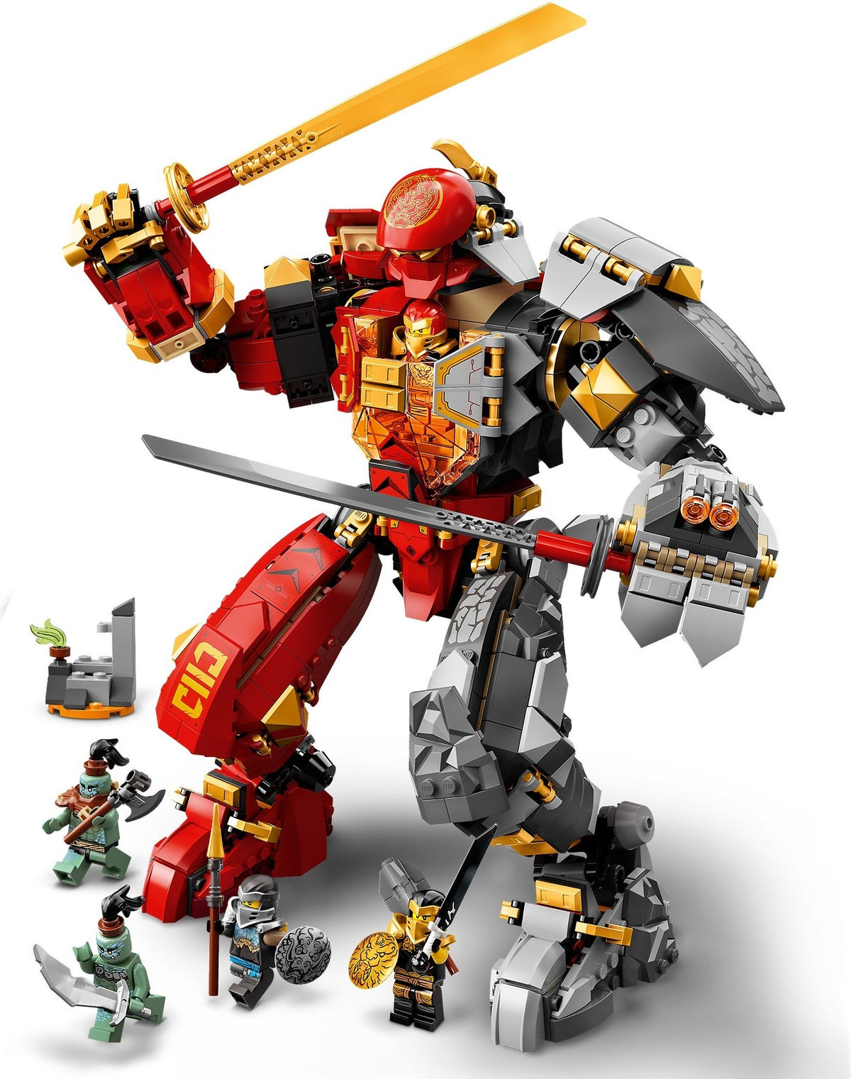 LEGO Ninjago 71720 Feuer-Stein-Mech