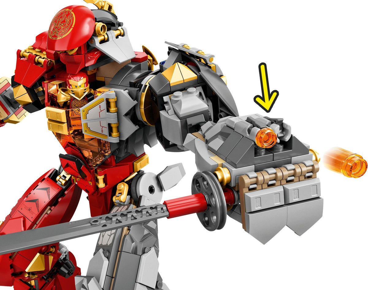 LEGO Ninjago 71720 Feuer-Stein-Mech