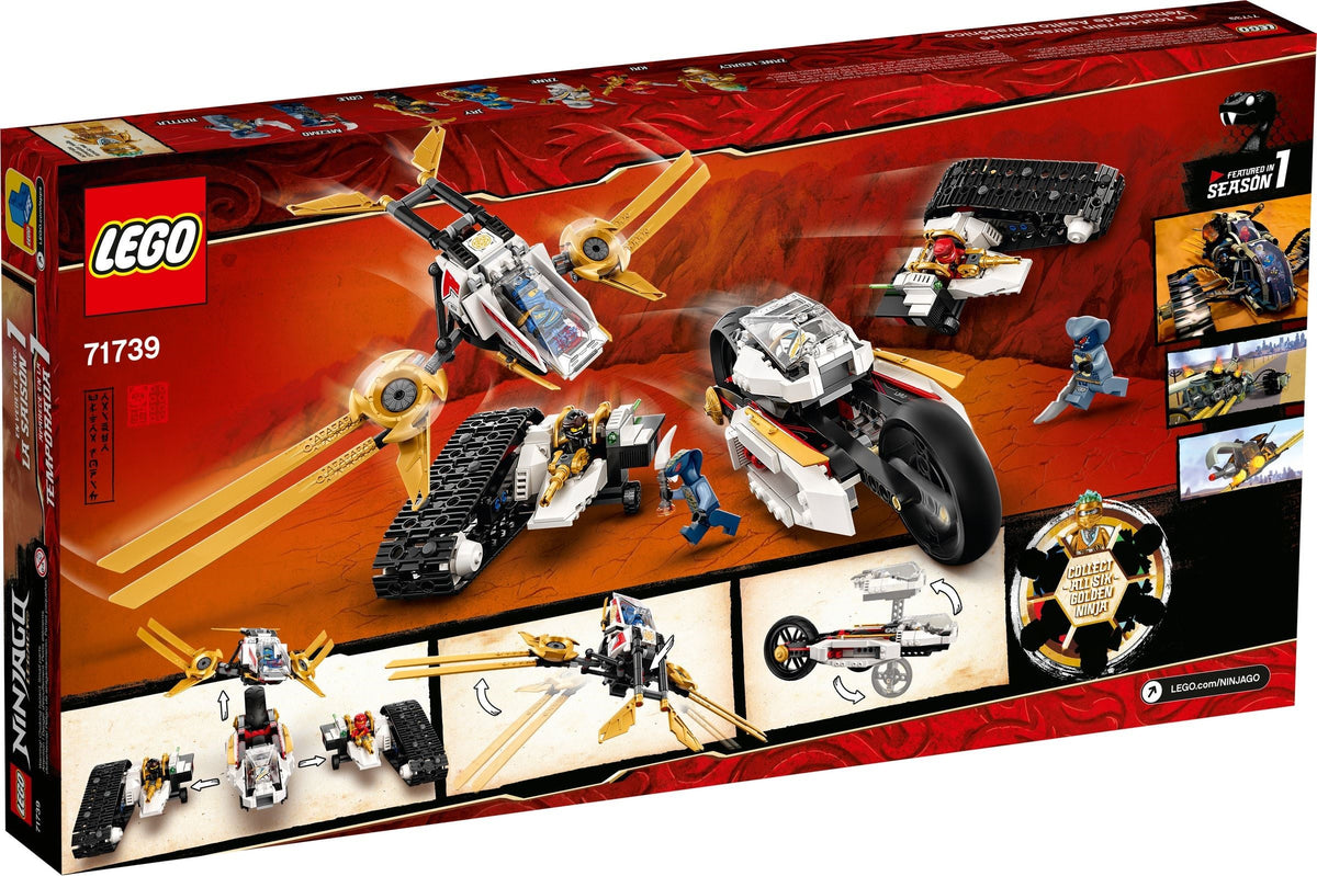 LEGO Ninjago 71739 Ultraschall-Raider