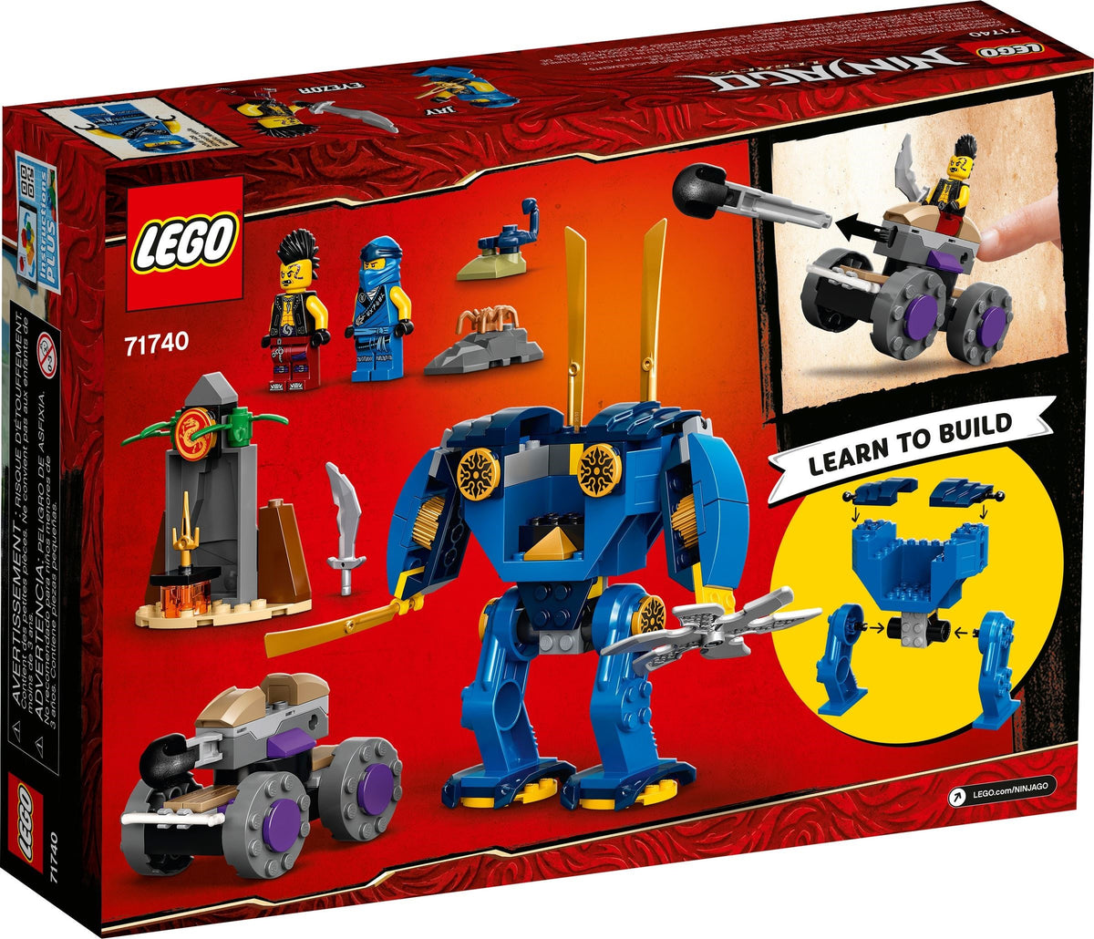 LEGO Ninjago 71740 Jays Elektro-Mech