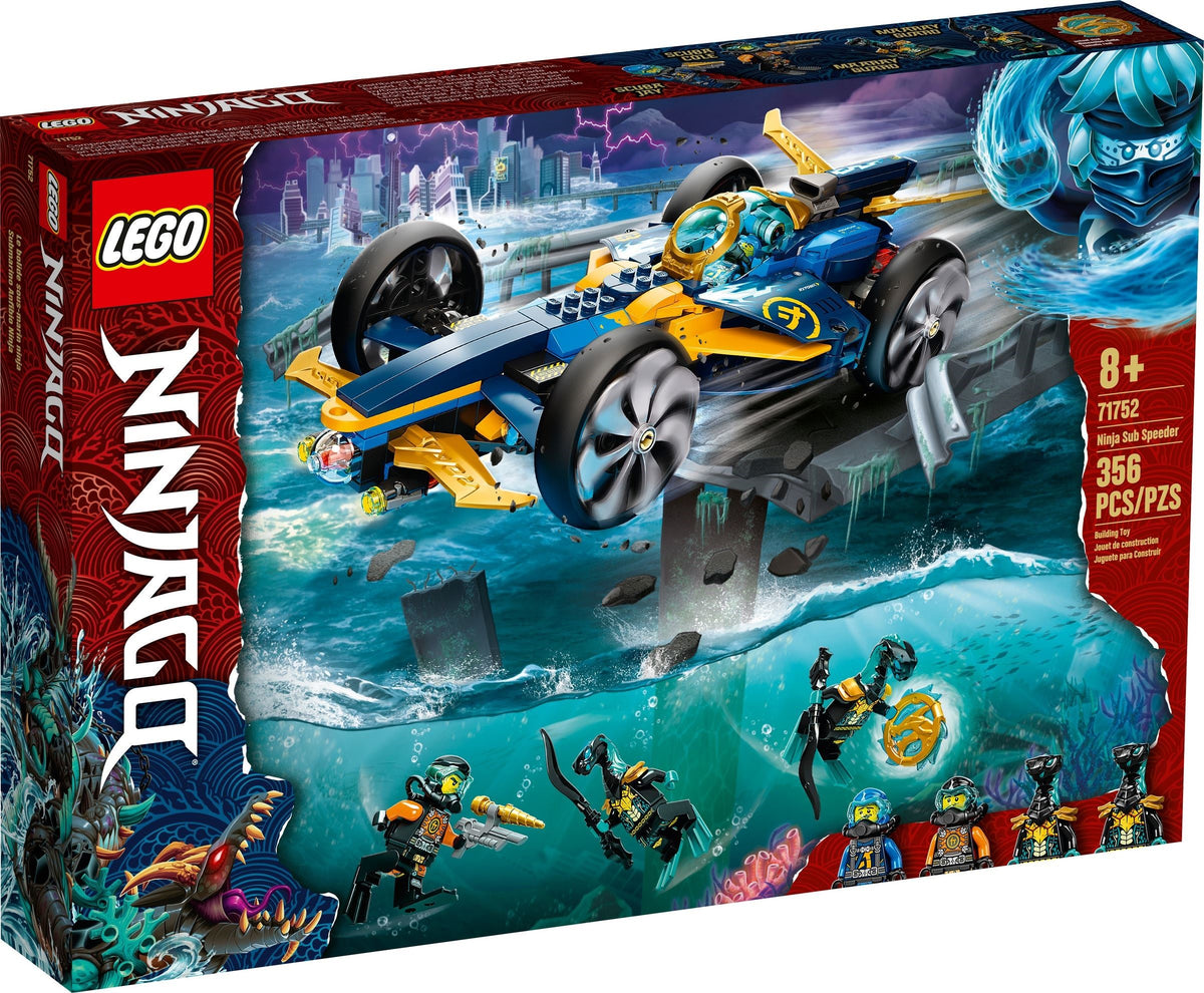 LEGO Ninjago 71752 Ninja-Unterwasserspeeder
