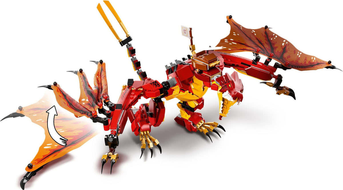 LEGO Ninjago 71753 Kais Feuerdrache