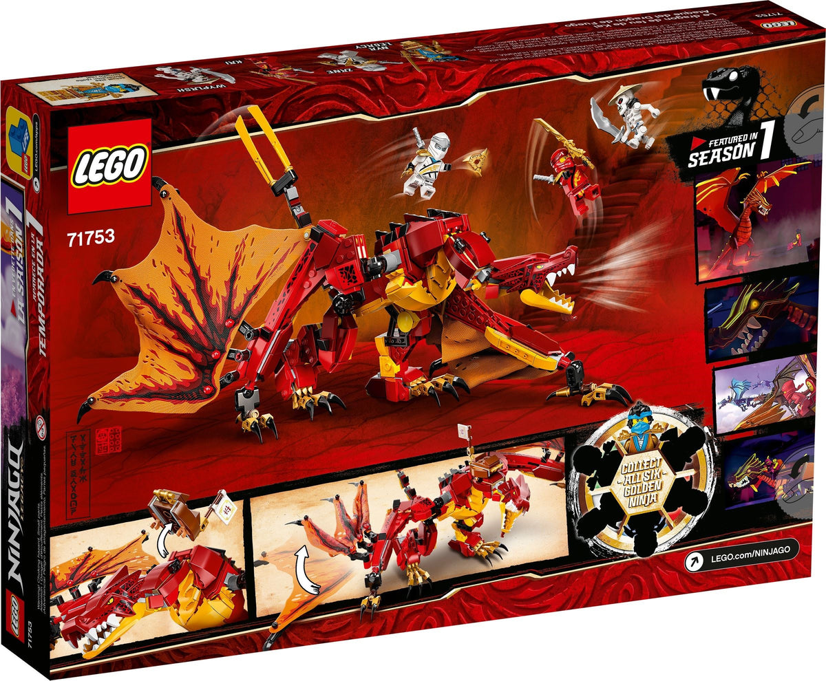 LEGO Ninjago 71753 Kais Feuerdrache