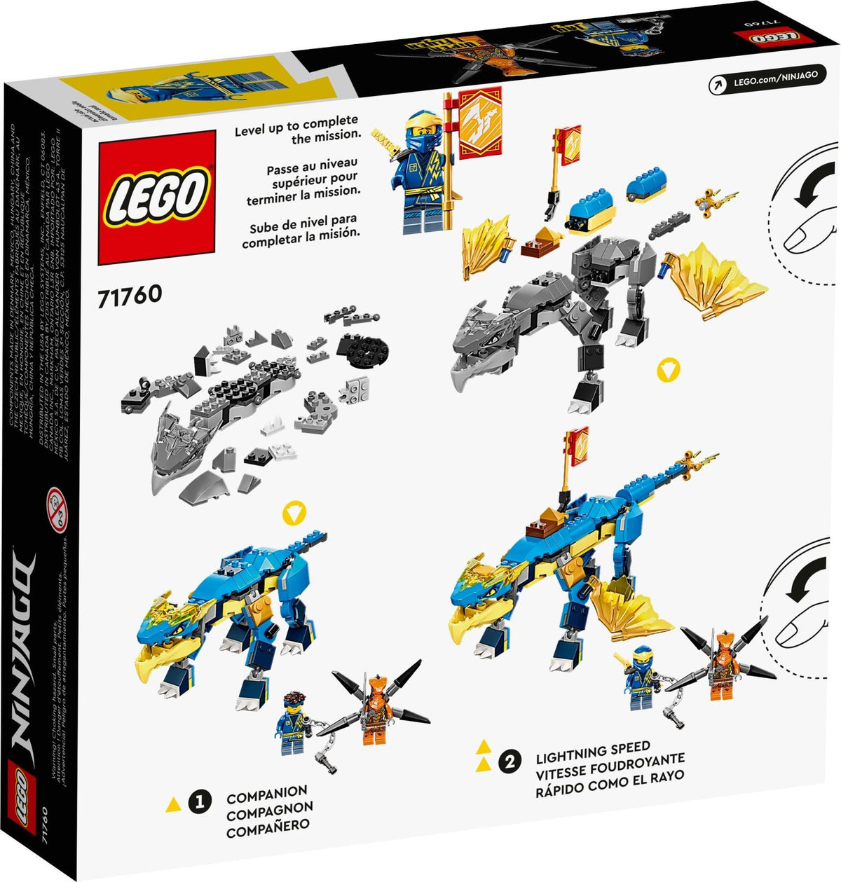 LEGO Ninjago 71760 Jays Donnerdrache EVO