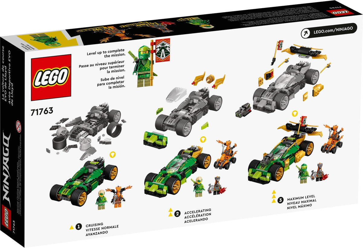 LEGO Ninjago 71763 Lloyds Rennwagen EVO