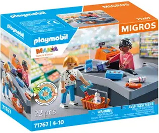 PLAYMOBIL 71767 Migros Mania – Supermarkt-Kasse (Special Edition)