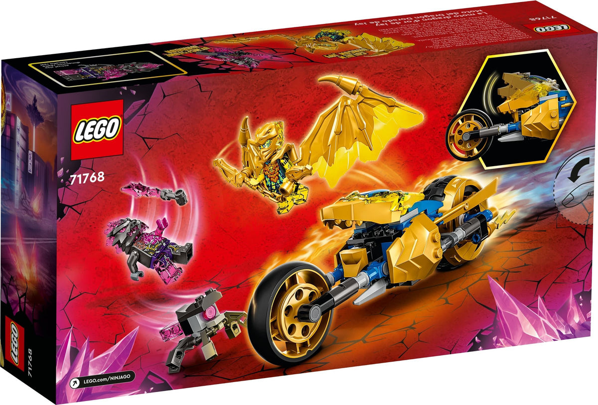 LEGO Ninjago 71768 Jays Golddrachen-Motorrad