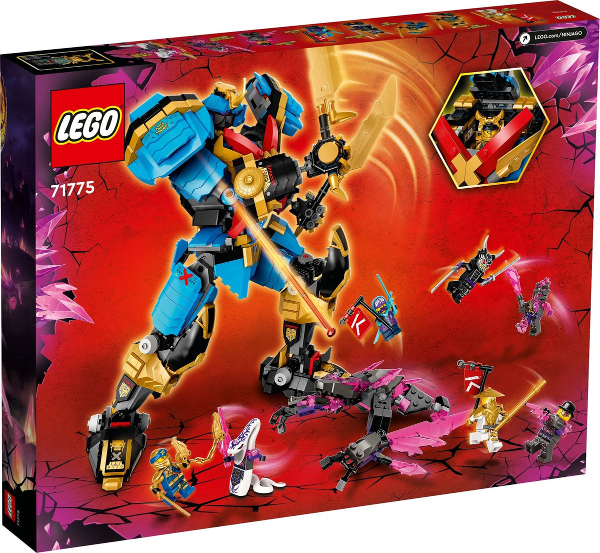 LEGO Ninjago 71775 Nyas Samurai-X-Mech