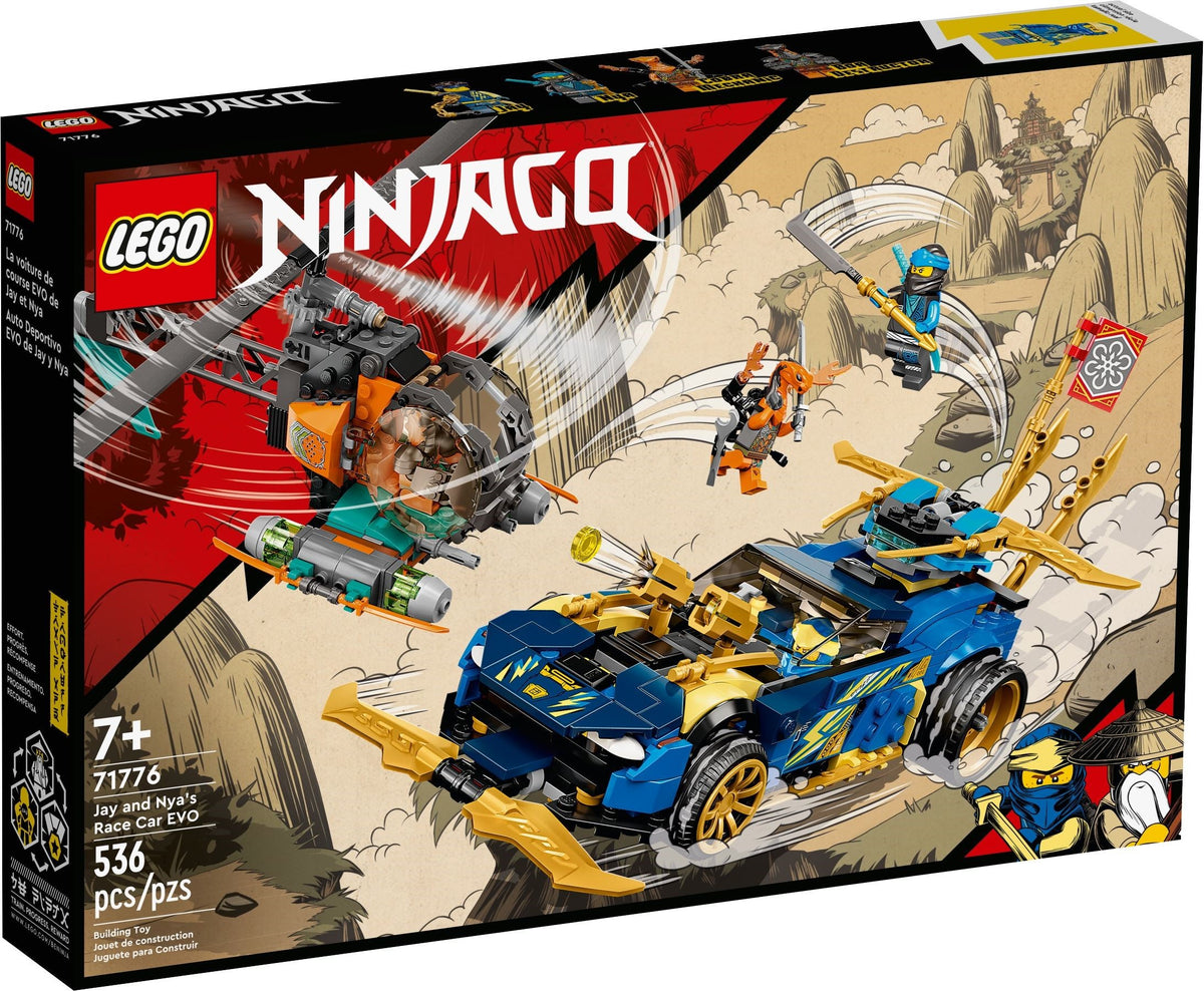 LEGO Ninjago 71776 Jays und Nyas Rennwagen EVO