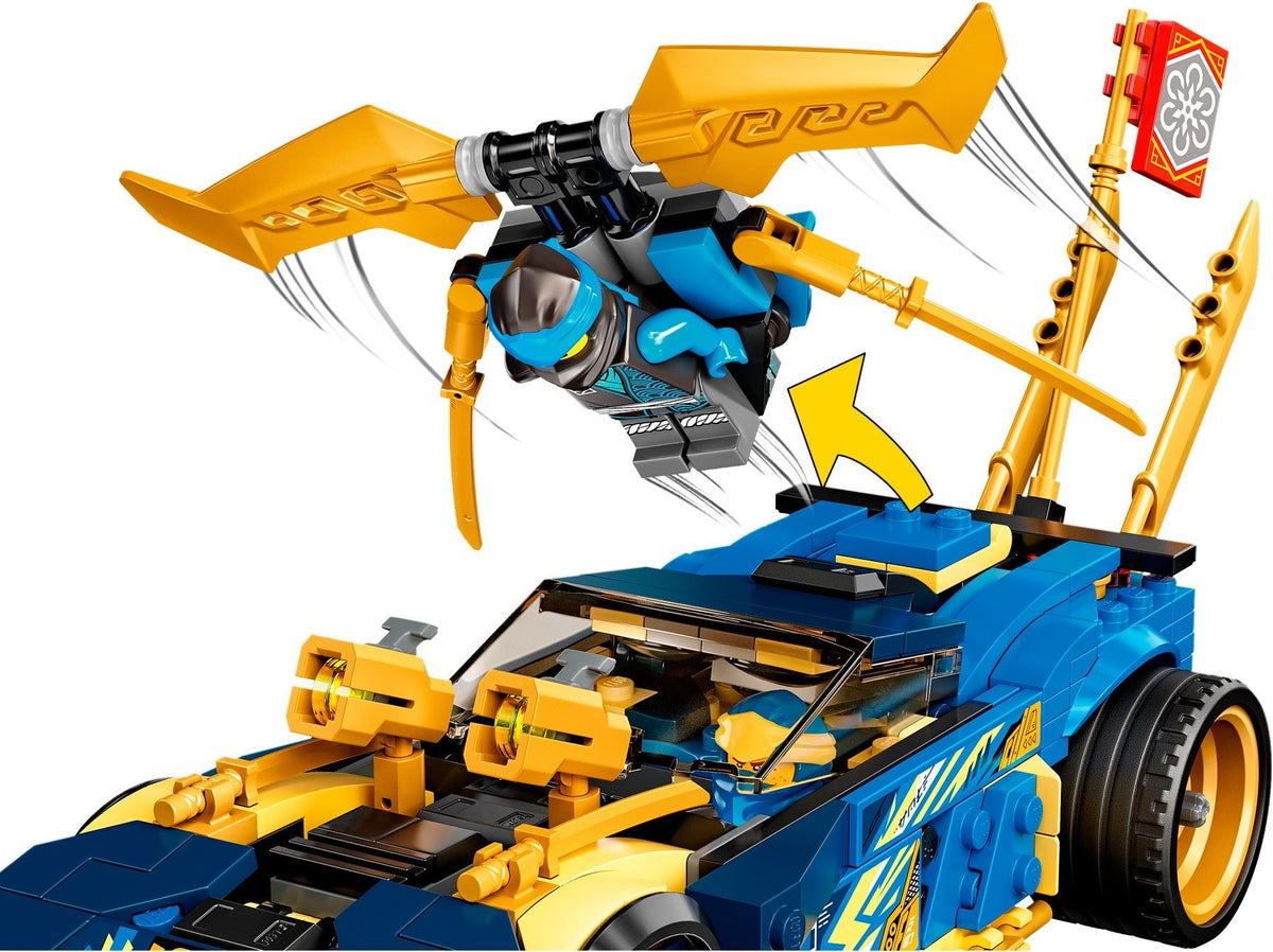 LEGO Ninjago 71776 Jays und Nyas Rennwagen EVO