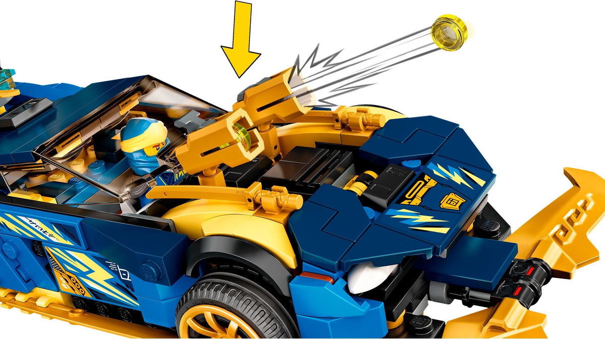 LEGO Ninjago 71776 Jays und Nyas Rennwagen EVO