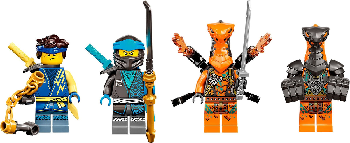 LEGO Ninjago 71776 Jays und Nyas Rennwagen EVO