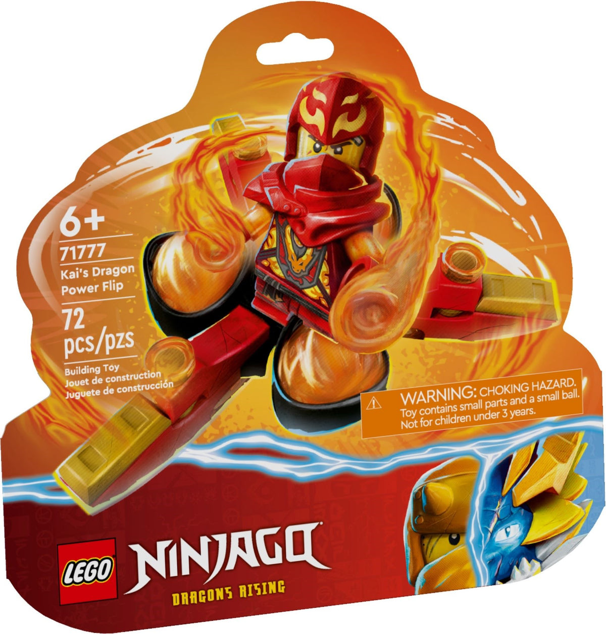 LEGO Ninjago 71777 Kais Drachenpower-Spinjitzu-Flip