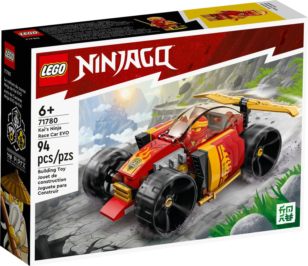 LEGO Ninjago 71780 Kais Ninja-Rennwagen EVO