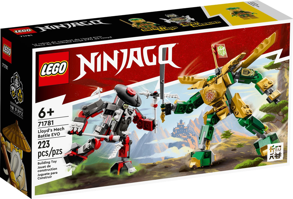 LEGO Ninjago 71781 Lloyds Mech-Duell EVO