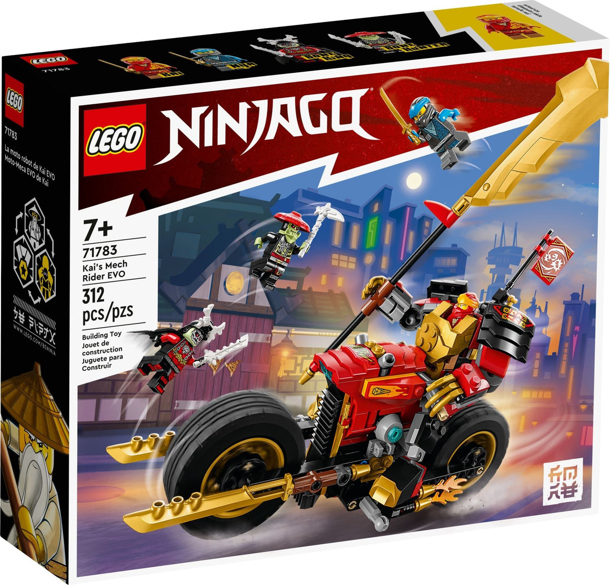 LEGO Ninjago 71783 Kais Mech-Bike EVO