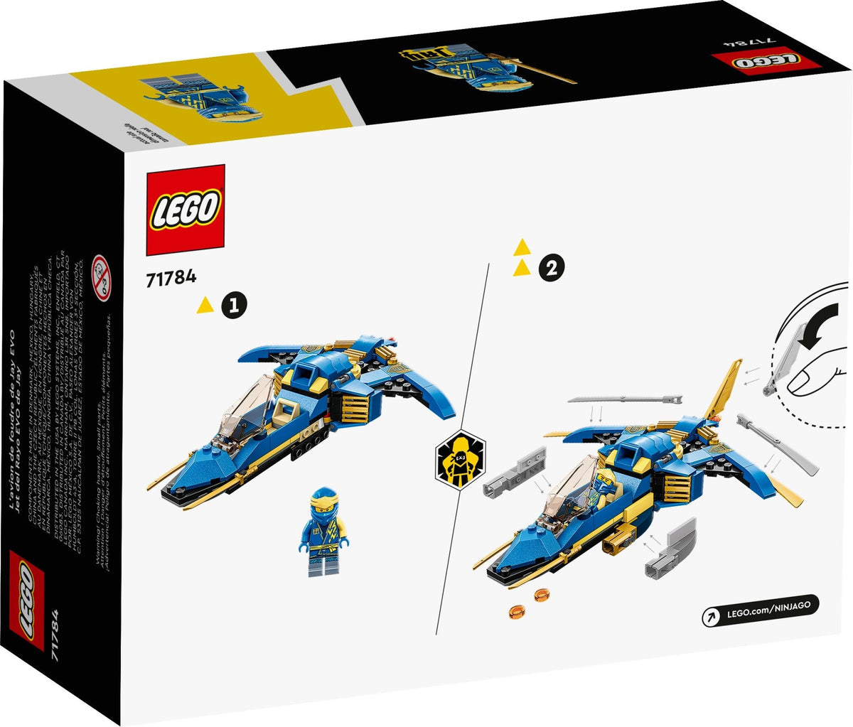 LEGO Ninjago 71784 Jays Donner-Jet EVO