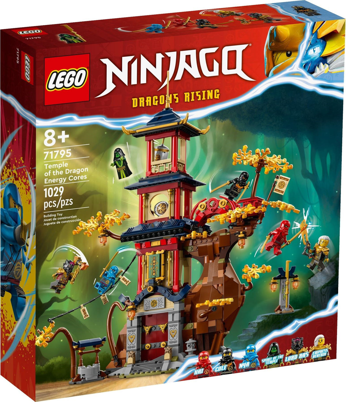LEGO Ninjago 71795 Tempel der Drachenpower