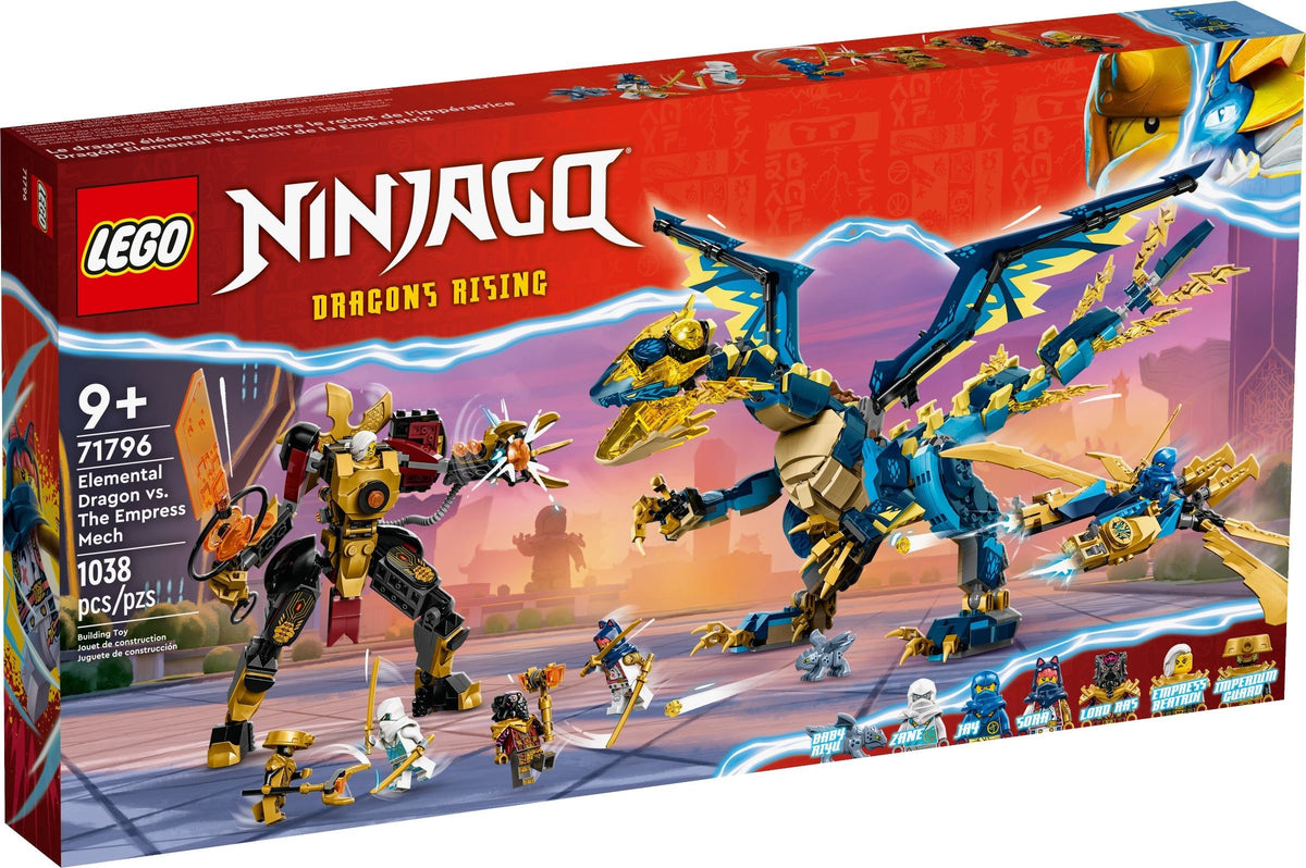 LEGO Ninjago 71796 Kaiserliches Mech-Duell gegen den Elementardrachen