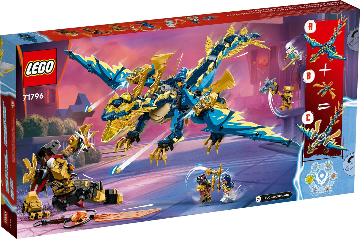 LEGO Ninjago 71796 Kaiserliches Mech-Duell gegen den Elementardrachen