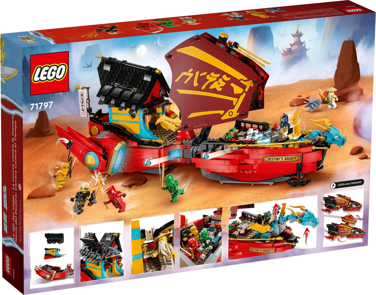 LEGO Ninjago 71797 Ninja-Flugsegler im Wettlauf mit der Zeit