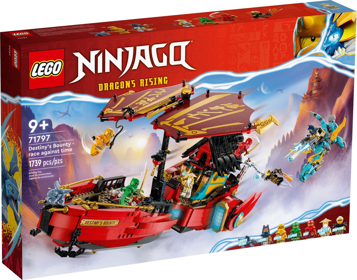 LEGO Ninjago 71797 Ninja-Flugsegler im Wettlauf mit der Zeit