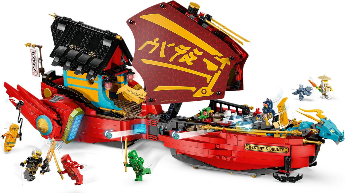 LEGO Ninjago 71797 Ninja-Flugsegler im Wettlauf mit der Zeit