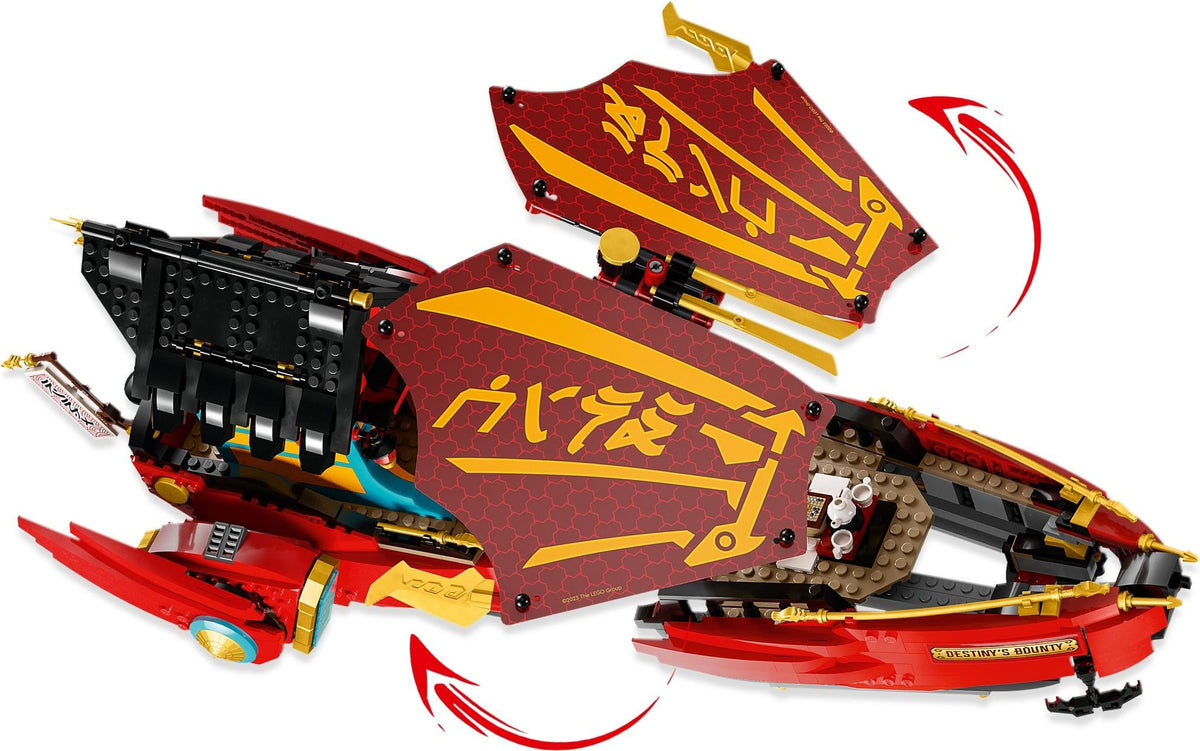 LEGO Ninjago 71797 Ninja-Flugsegler im Wettlauf mit der Zeit