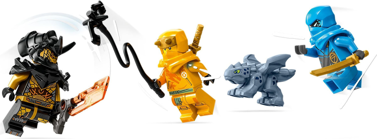 LEGO Ninjago 71798 Duell zwischen Nya und Arins Babydrachen