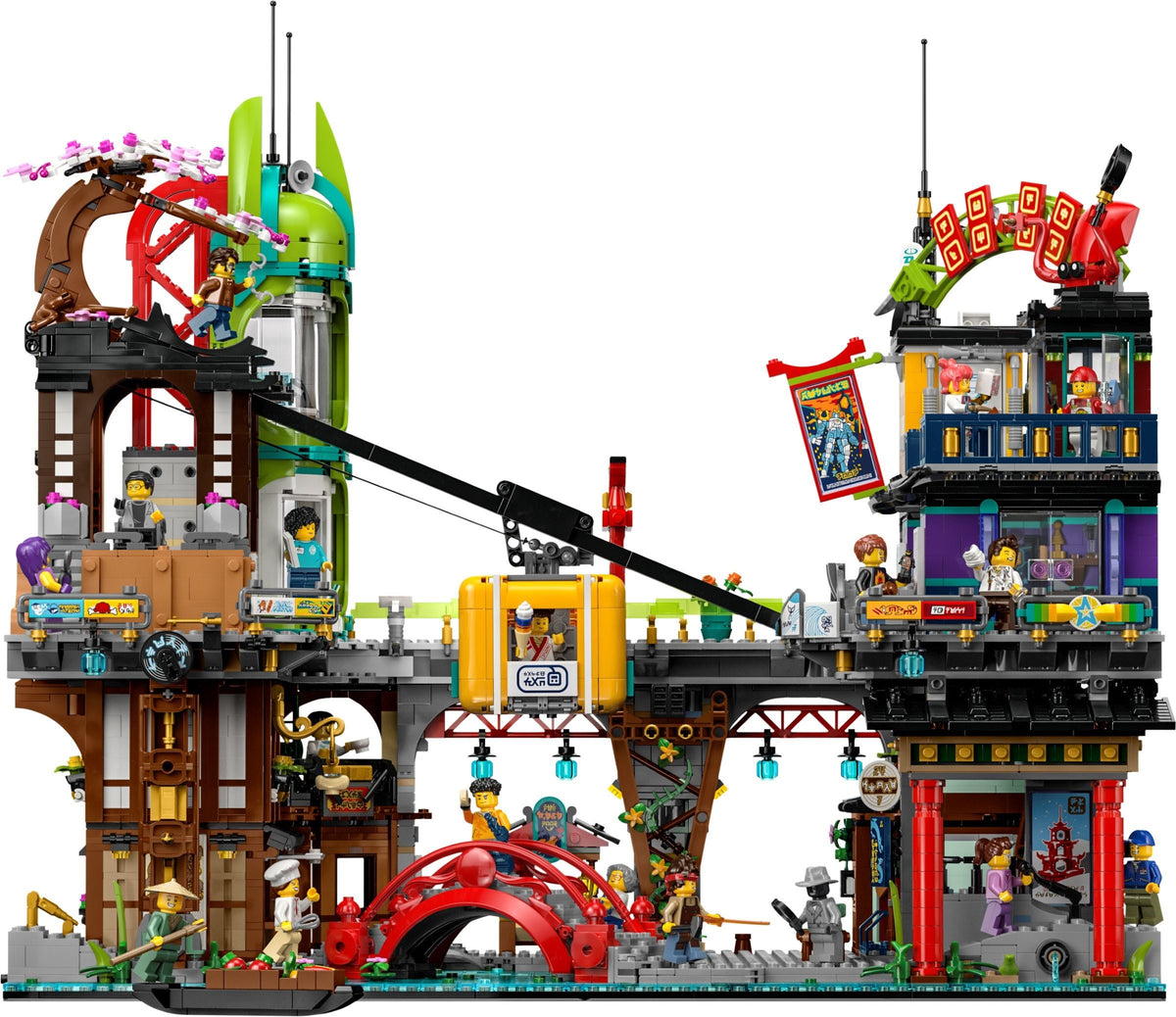 LEGO Ninjago 71799 Die Märkte von NINJAGO City