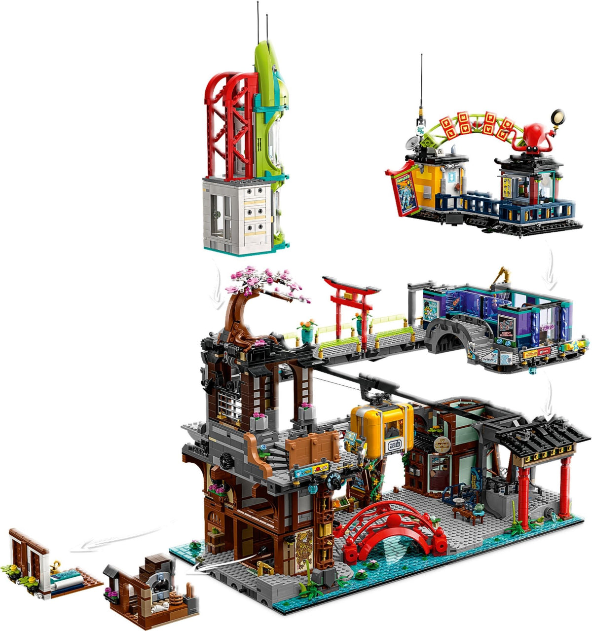 LEGO Ninjago 71799 Die Märkte von NINJAGO City