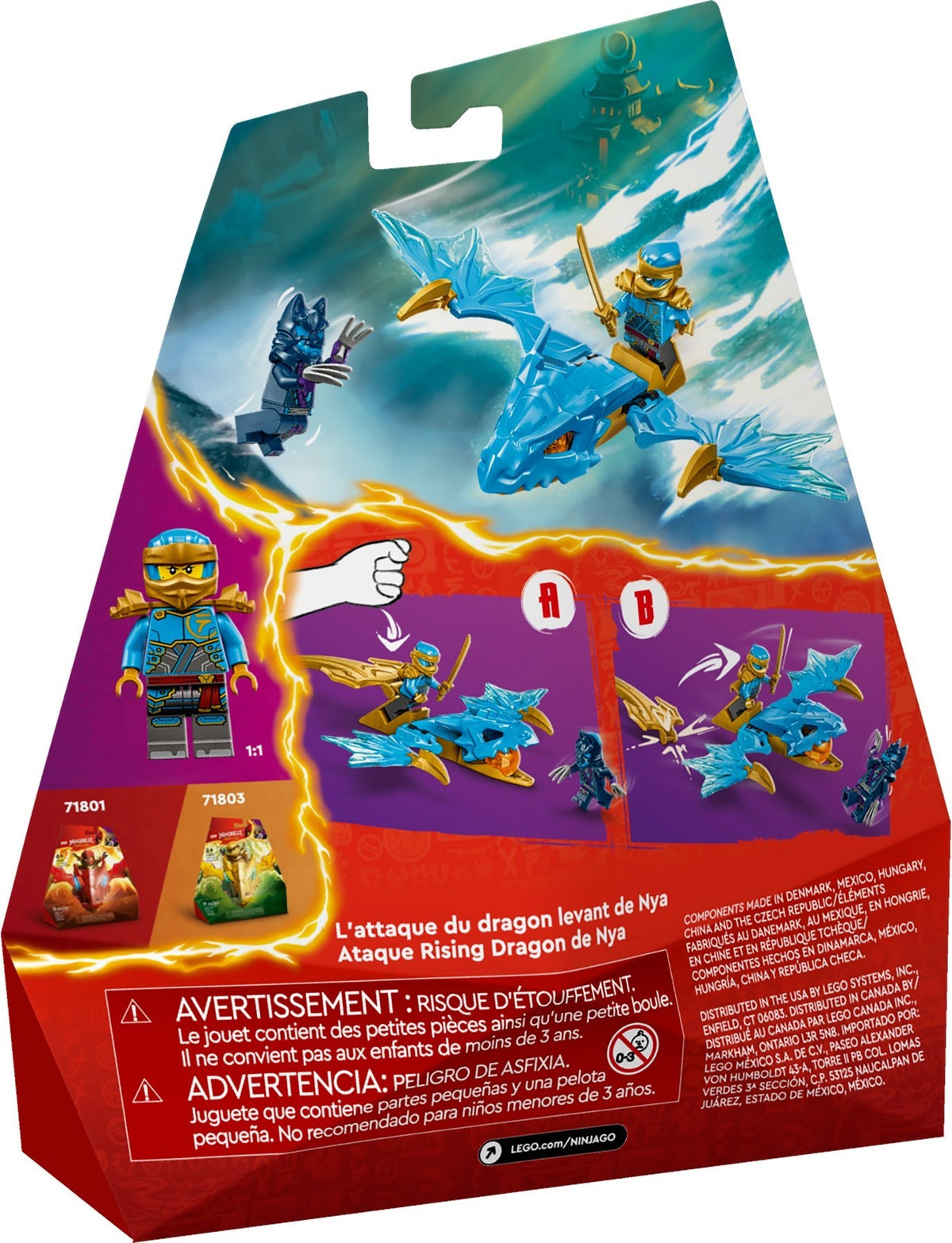 LEGO Ninjago 71802 Nyas Drachengleiter