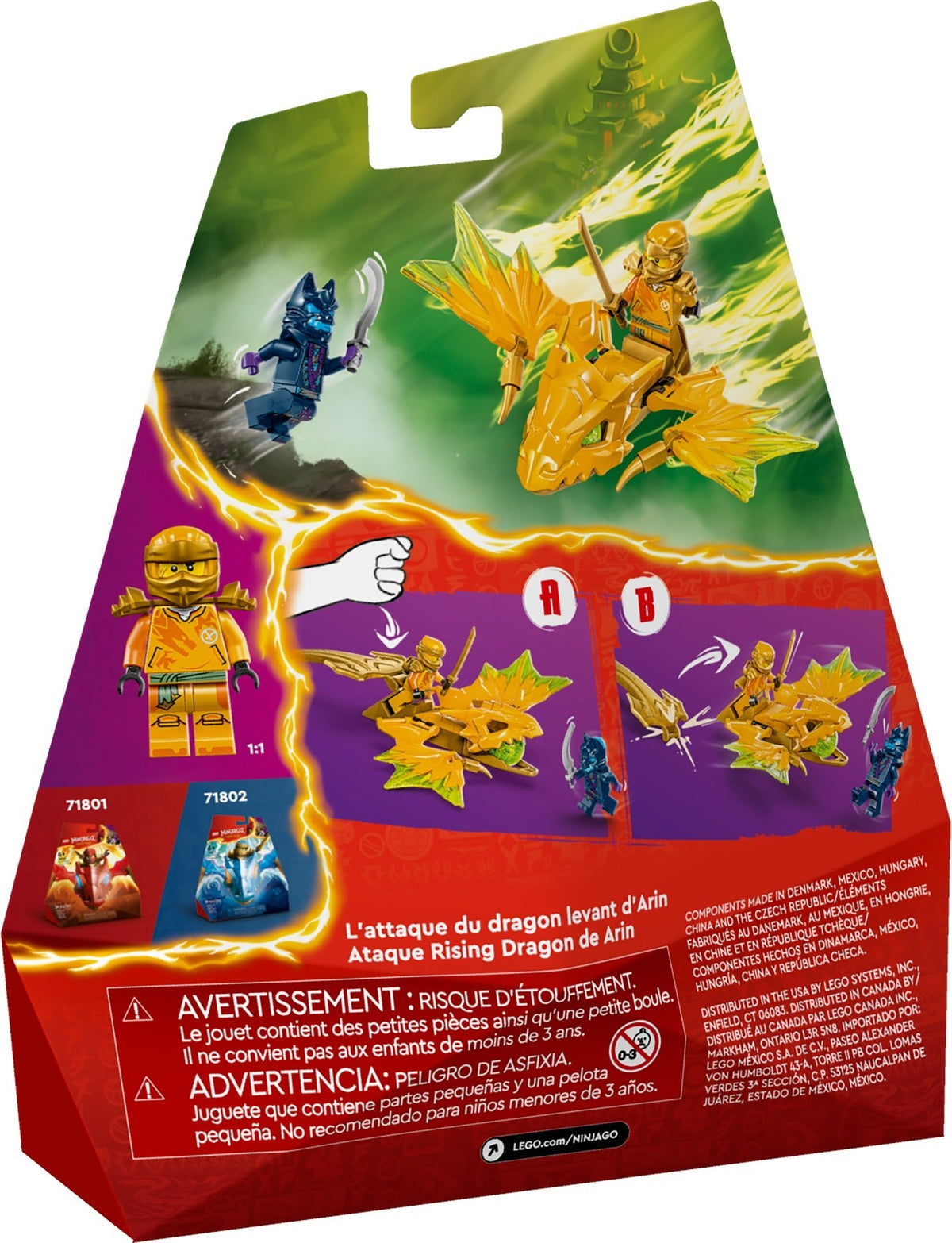 LEGO Ninjago 71803 Arins Drachengleiter