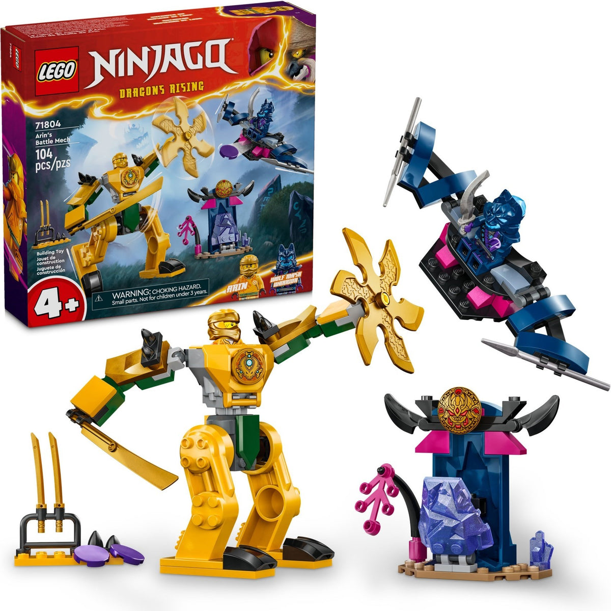 LEGO Ninjago 71804 Arins Battle Mech