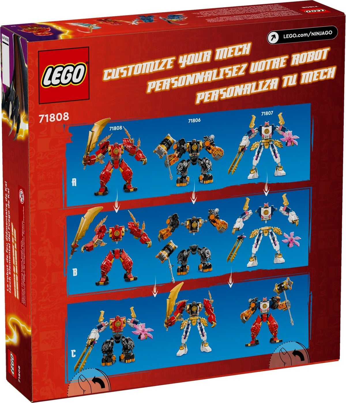 LEGO Ninjago 71808 Kais Feuermech