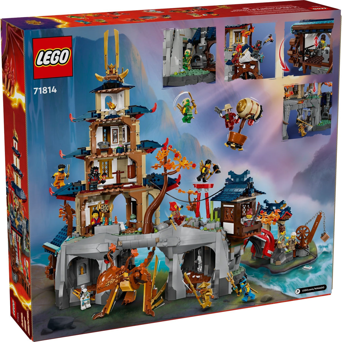 LEGO Ninjago 71814 Turnier-Tempelstadt