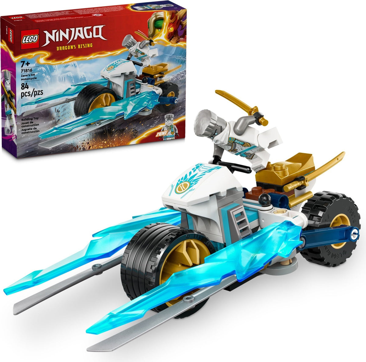 LEGO Ninjago 71816 Zanes Eismotorrad