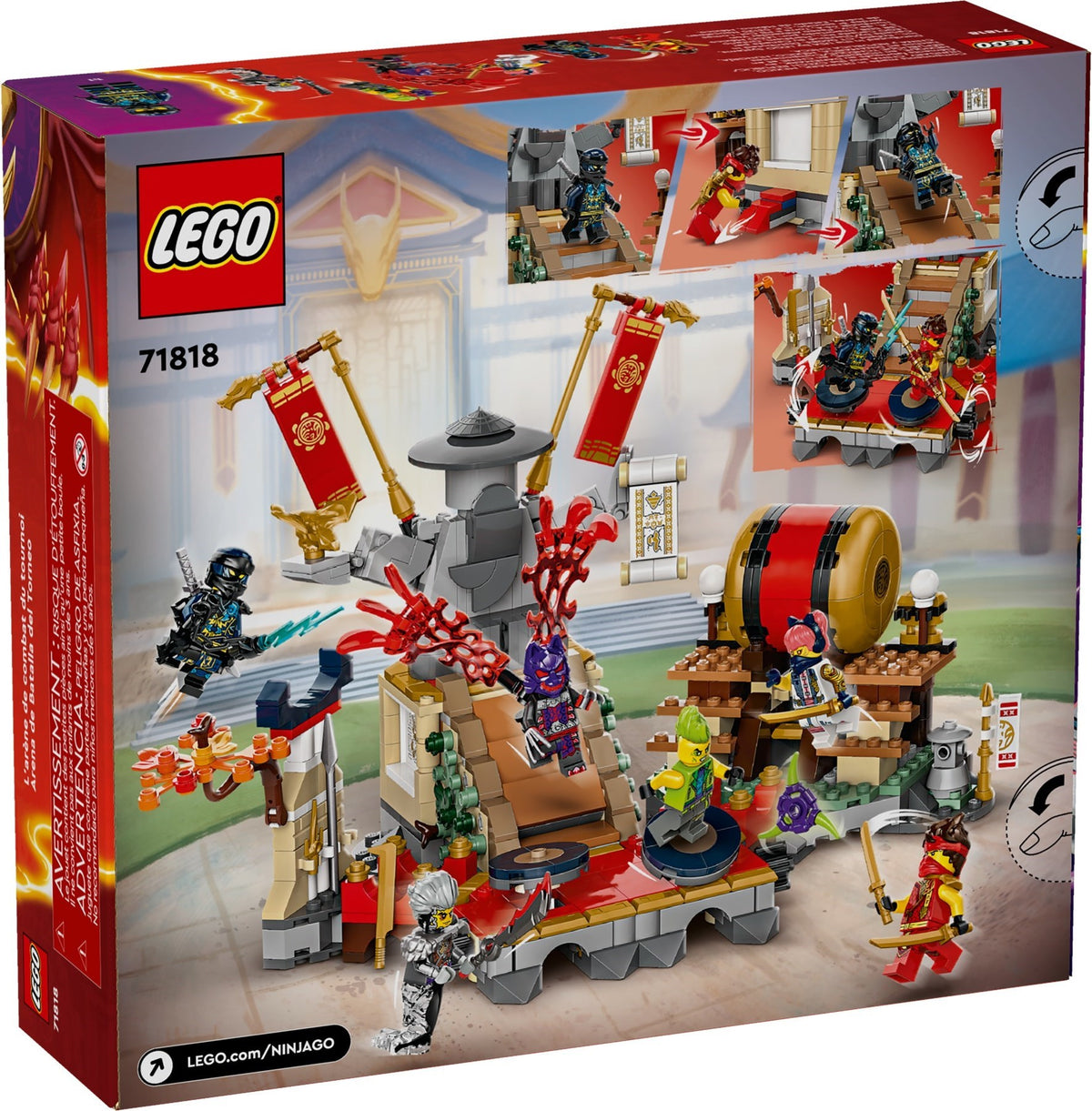 LEGO Ninjago 71818 Turnier-Arena