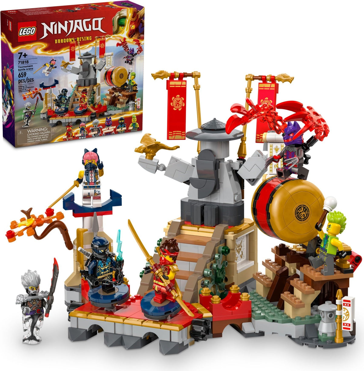 LEGO Ninjago 71818 Turnier-Arena